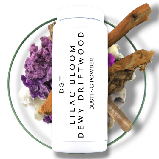 Lilac Bloom & Dewy Driftwood Dusting Powder
