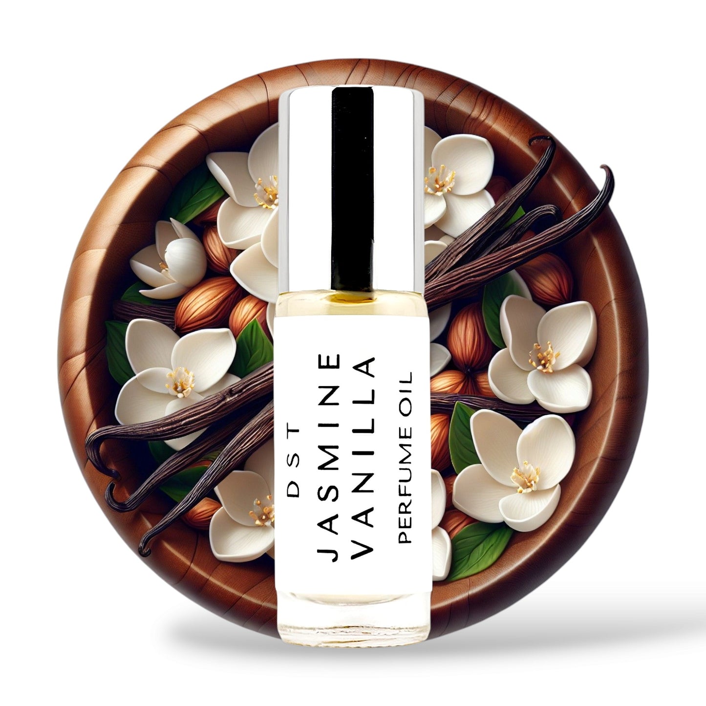Jasmine Vanilla Perfume Oil Roll-On