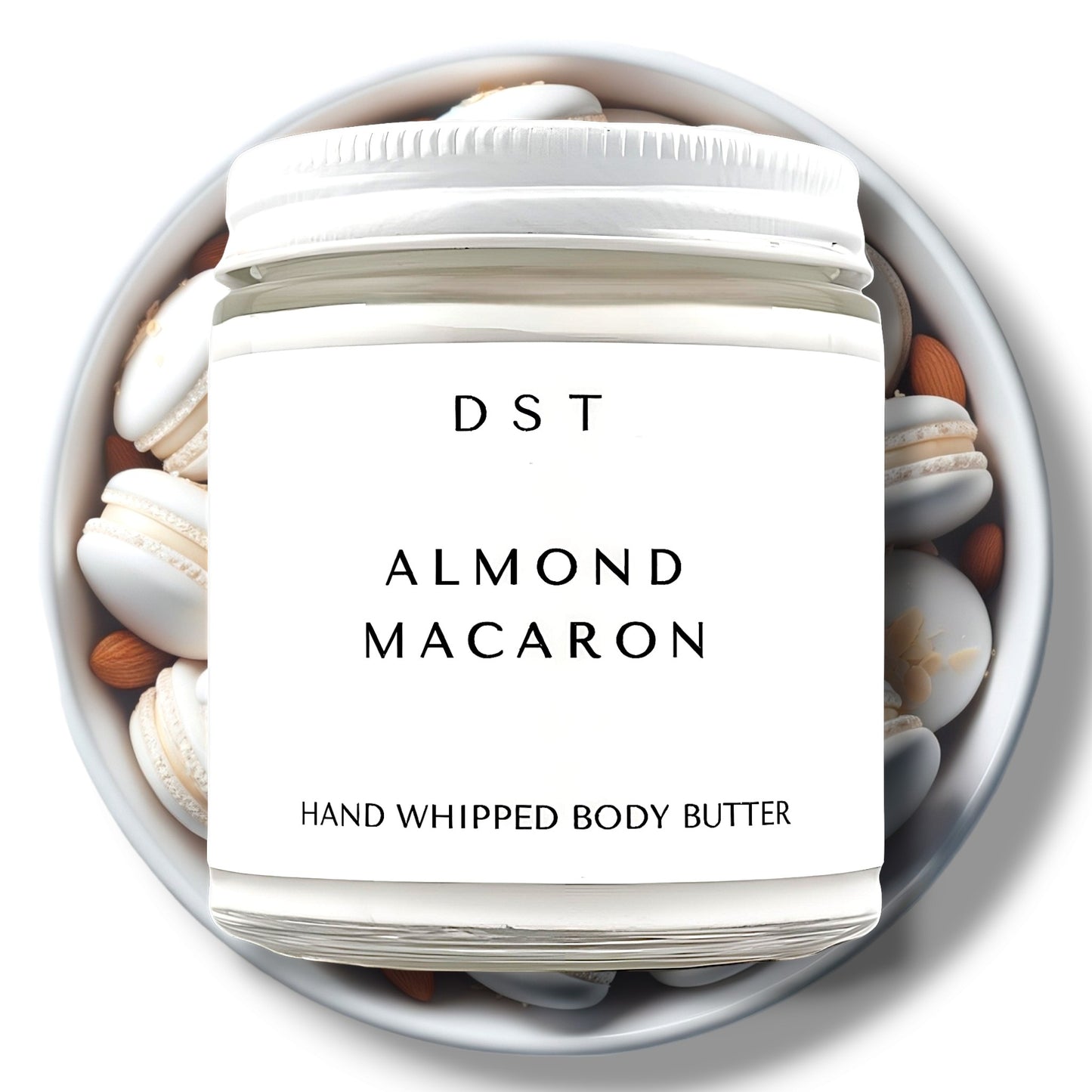 Almond Macaron Hand Whipped Body Butter