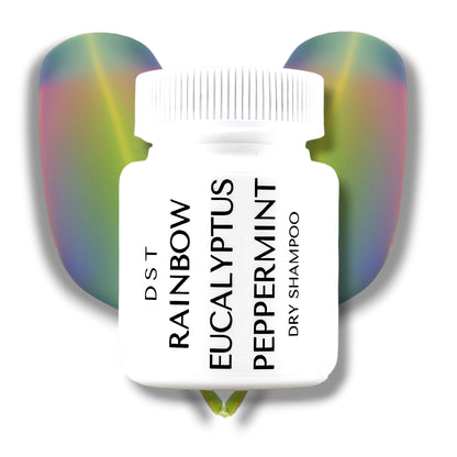 Rainbow Eucalyptus & Peppermint Dry Shampoo Powder