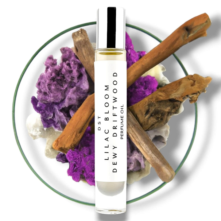 Lilac Bloom & Dewy Driftwood Perfume Oil Roll-On